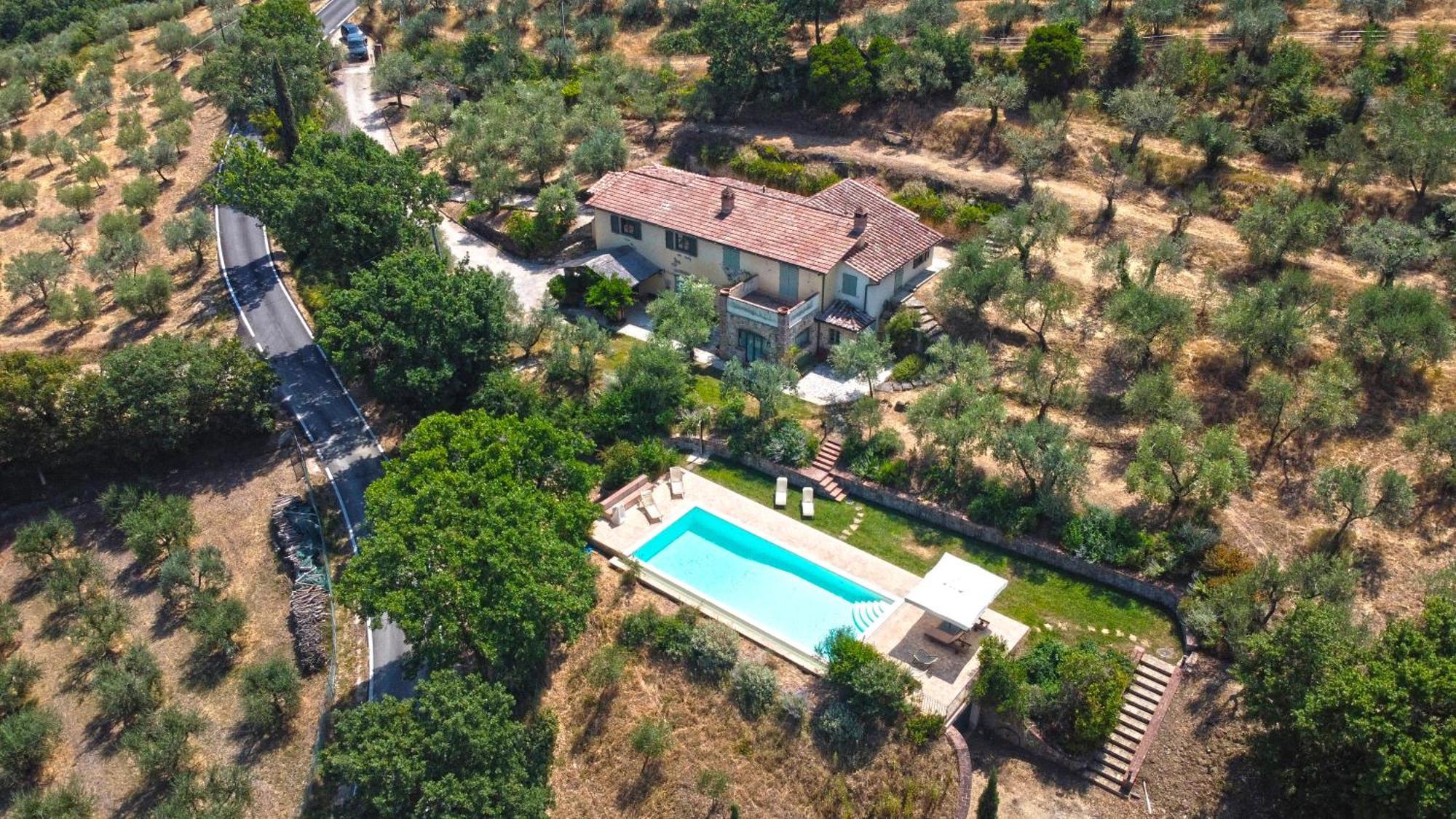 Fonte Pace Luxury Villa - A Fontanaro Property Paciano Eksteriør billede