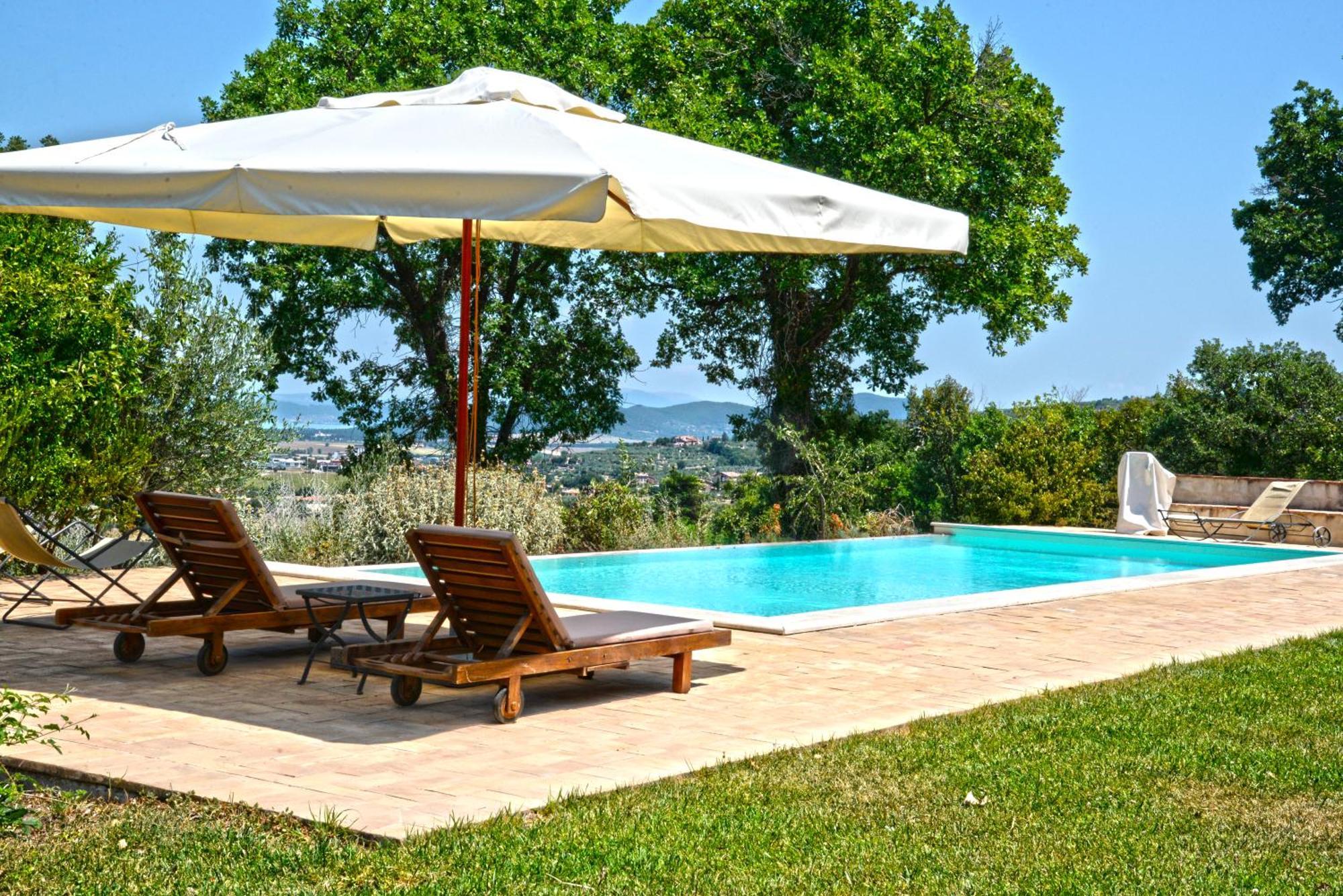 Fonte Pace Luxury Villa - A Fontanaro Property Paciano Eksteriør billede