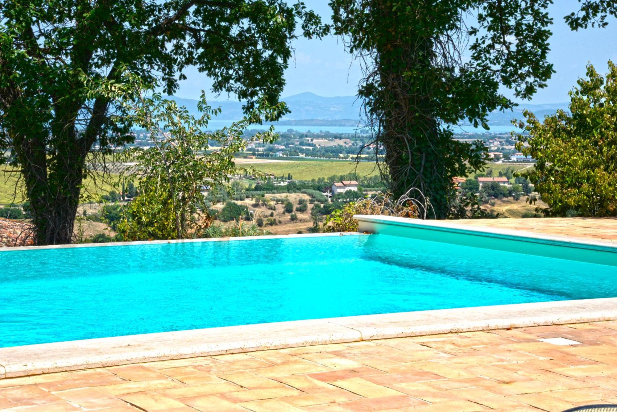 Fonte Pace Luxury Villa - A Fontanaro Property Paciano Eksteriør billede